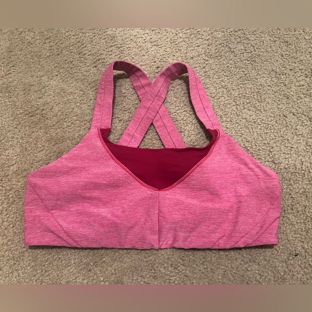 Women's Pink Sports Bra